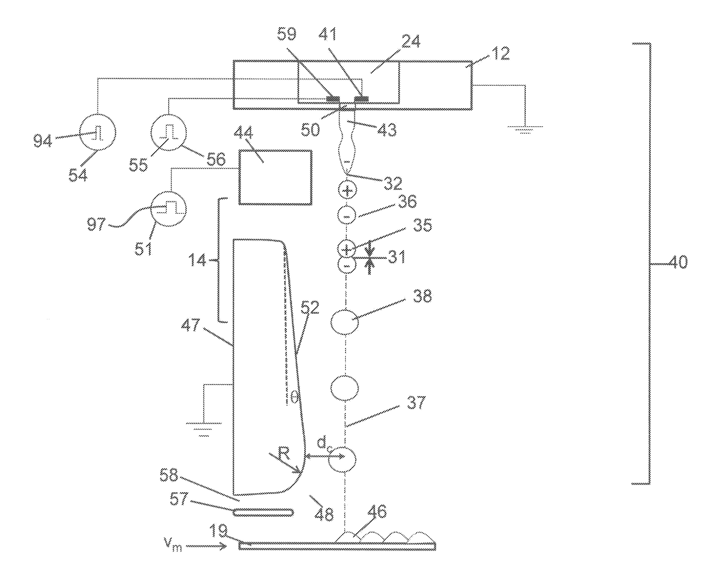 Controlling drop charge using drop merging during printing