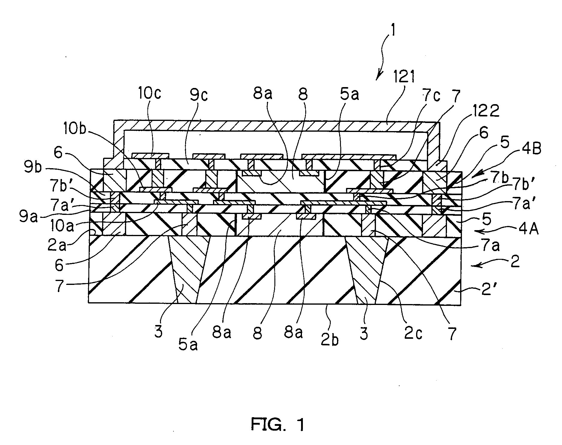 Electronic device and production method thereof