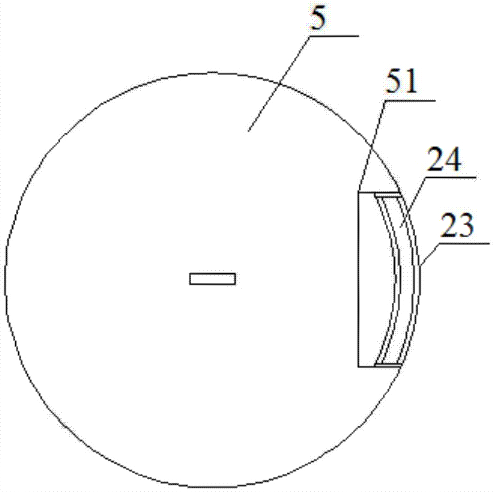 Self-circulation soaking treatment device