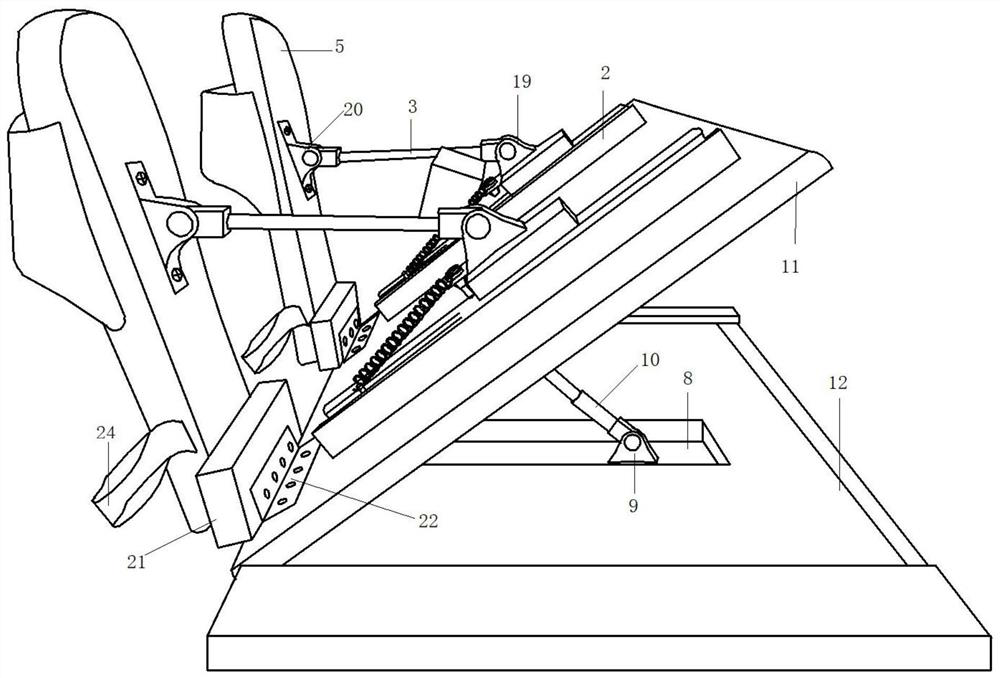 Multifunctional ankle pump movement device