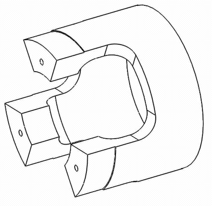 Axial non-uniform air gap hybrid excitation synchronous machine