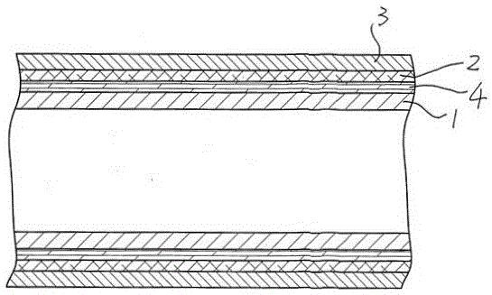 A coilable glass fiber reinforced plastic composite pipe and its preparation method