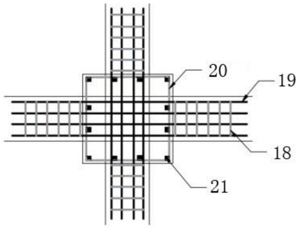 Concrete intercepting device and using method thereof