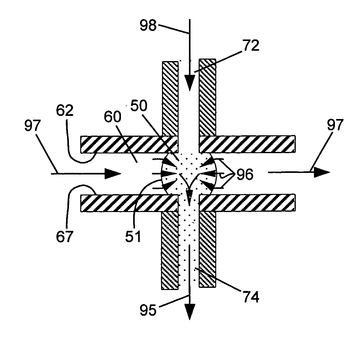 Airborne material collection and detection method and apparatus