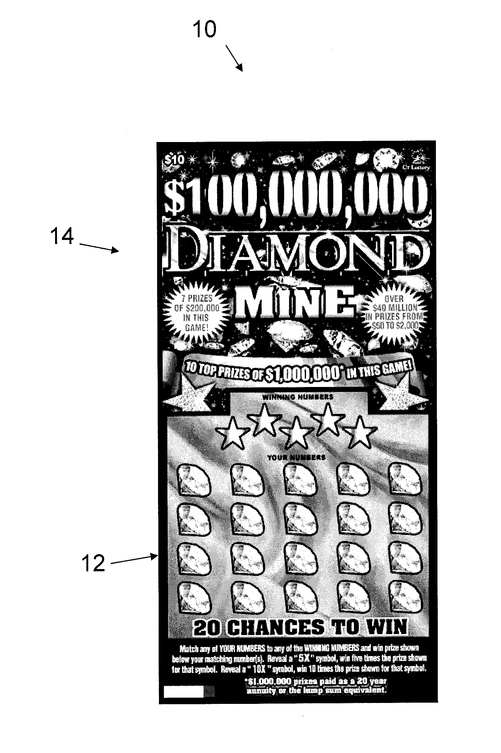 Secure Lottery Ticket Using Hybrid Construction