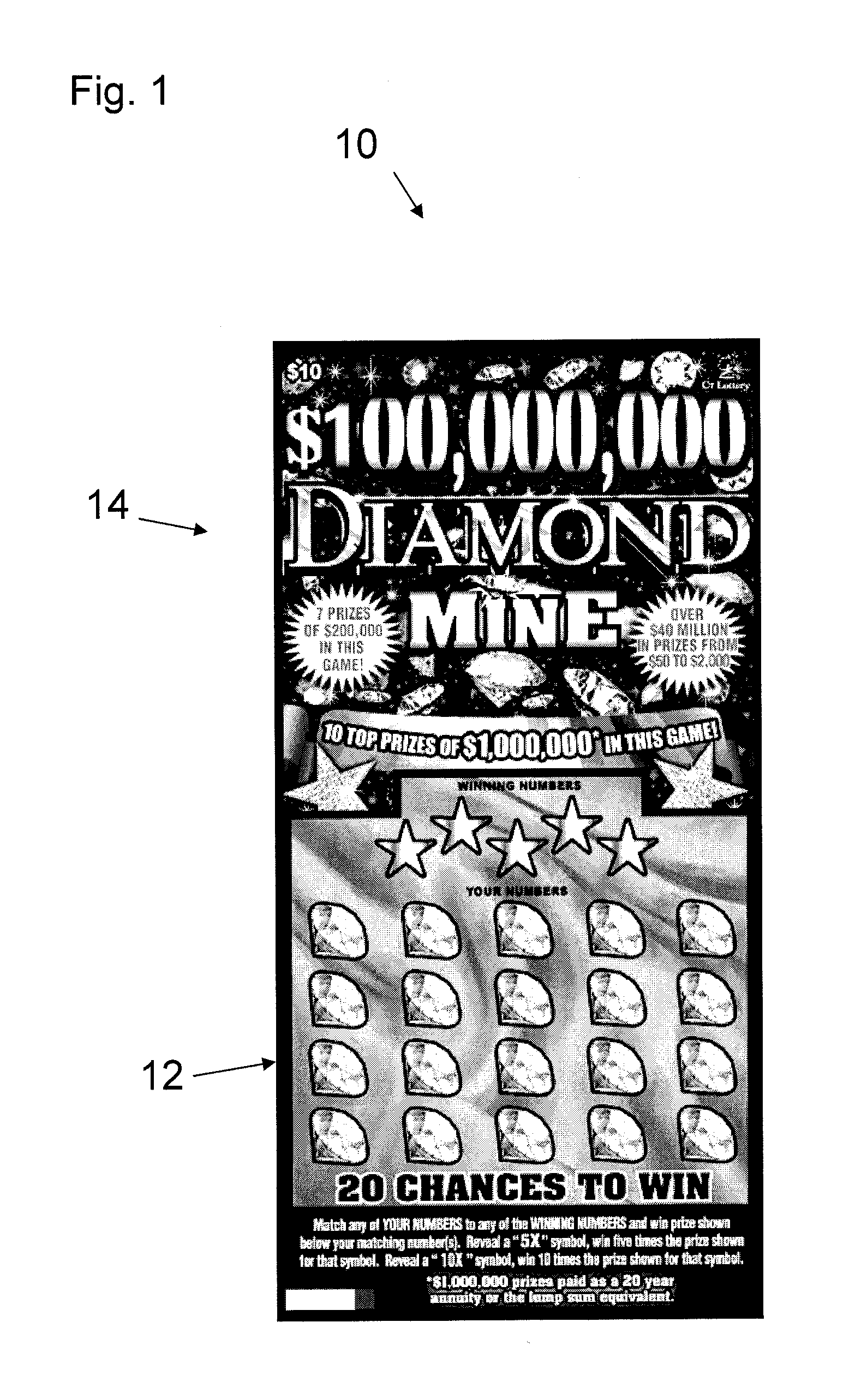 Secure Lottery Ticket Using Hybrid Construction