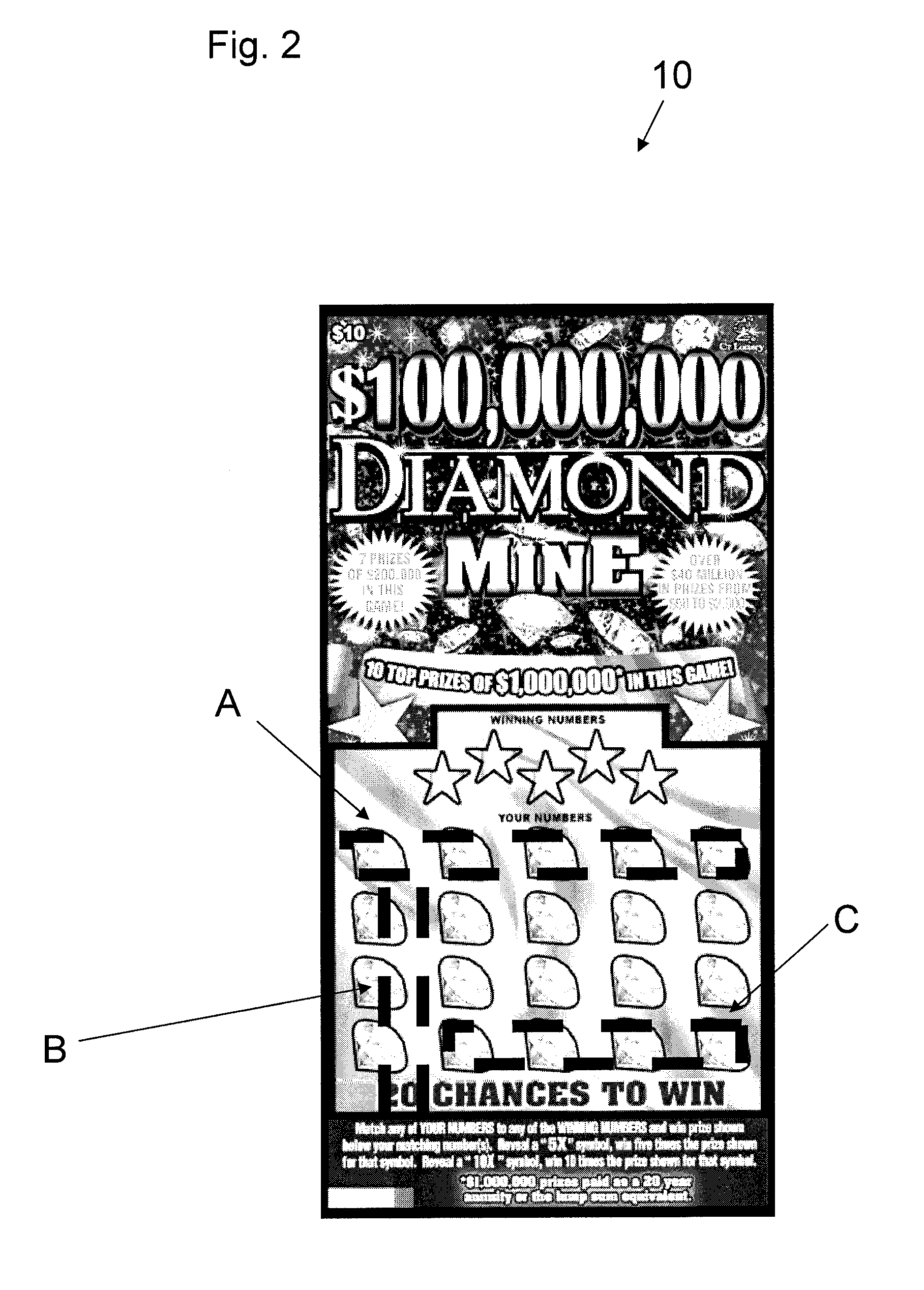 Secure Lottery Ticket Using Hybrid Construction