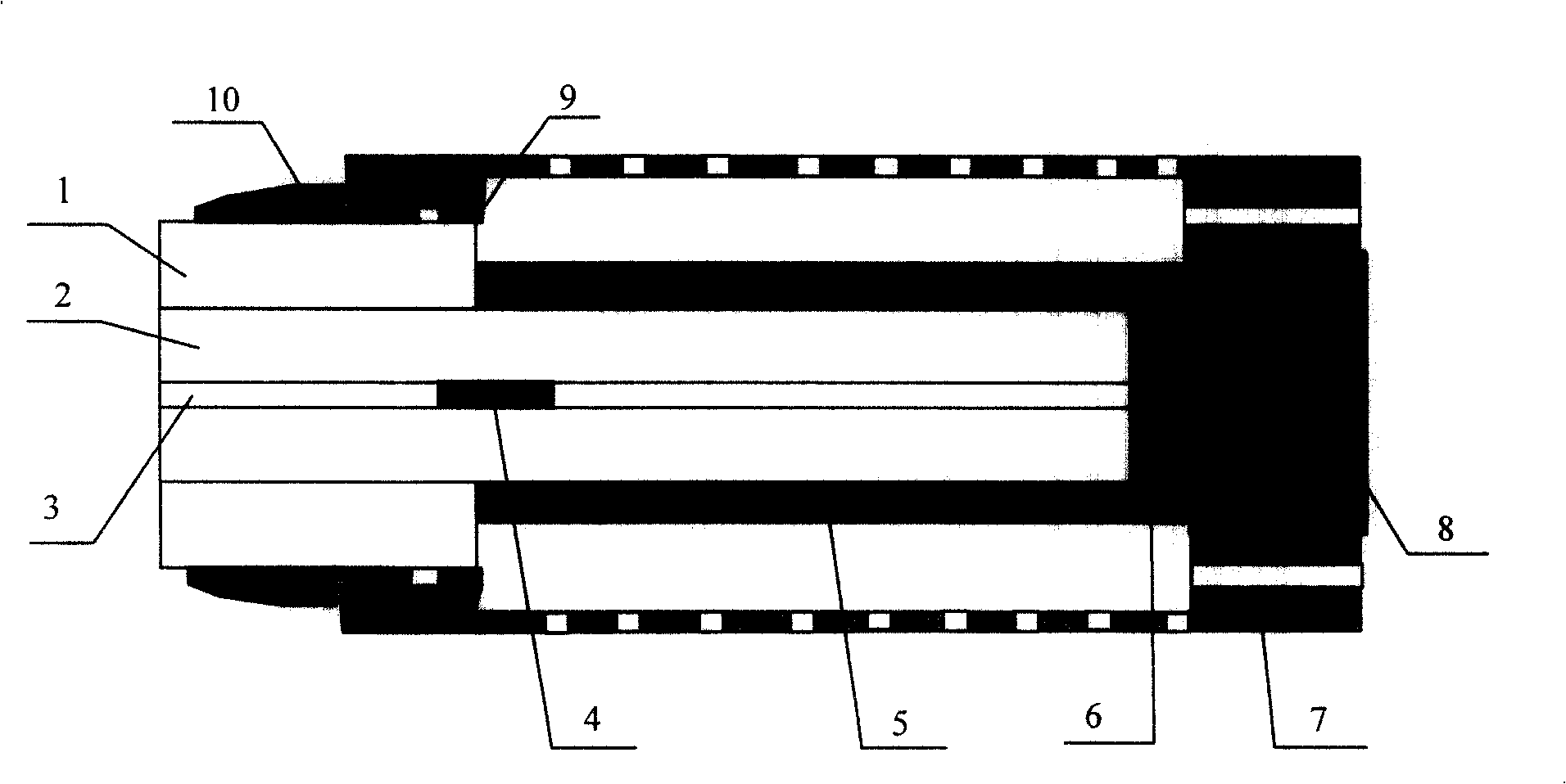 Interference evanescent wave chemical and biological sensor and system with fibre-optical Michelson