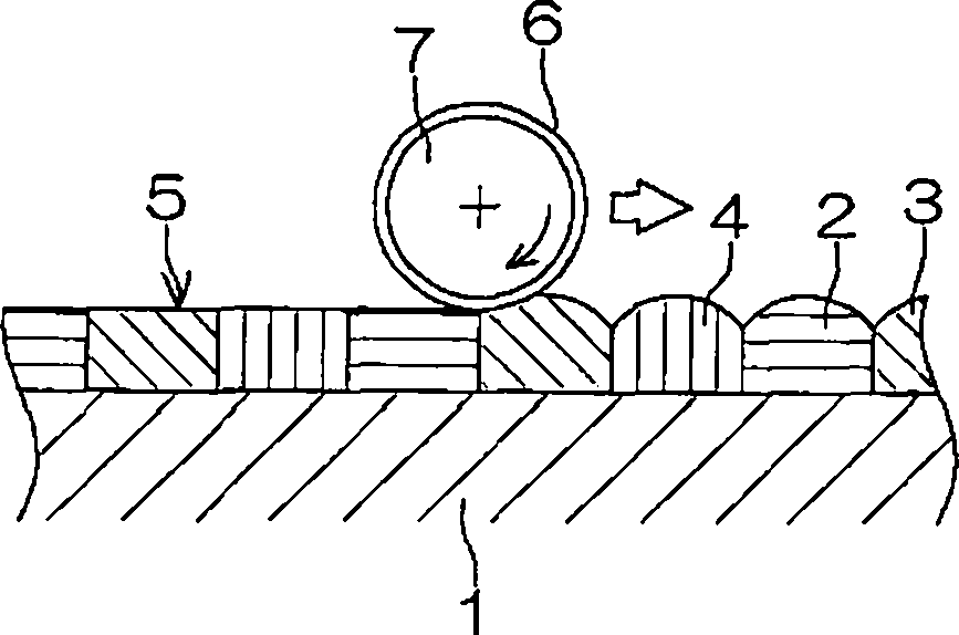 Planarizing sheet and process for preparation of color filter using the same