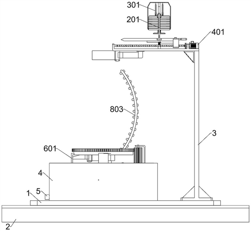 Vegetable refrigeration pretreatment device with slitting function