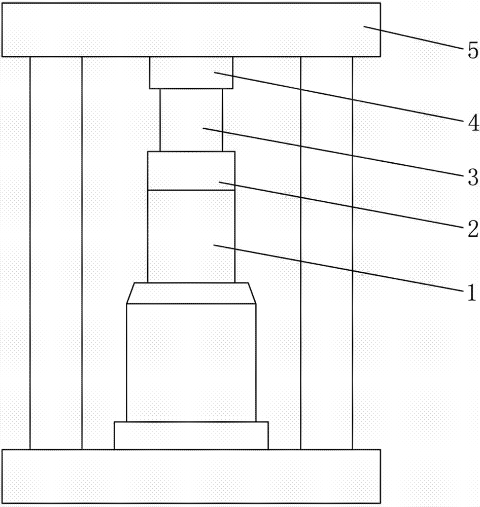 Smart lifting jack verification indication device based on embedded platform and verification method thereof