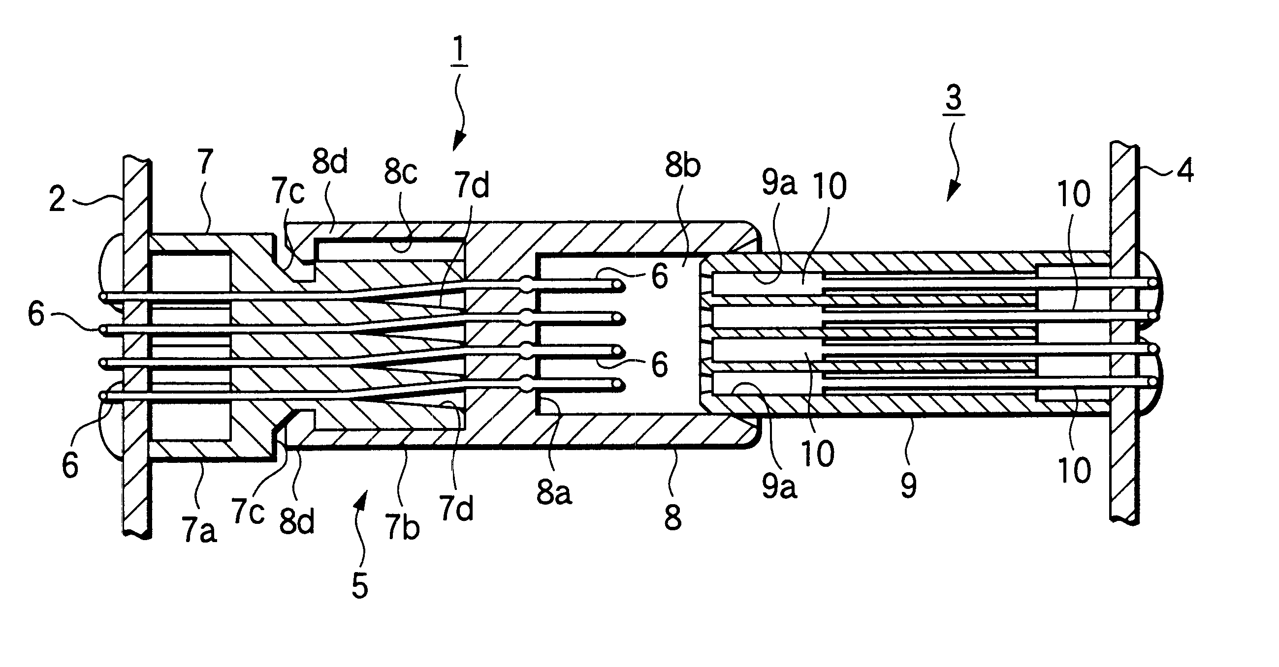 Printed circuit board connector