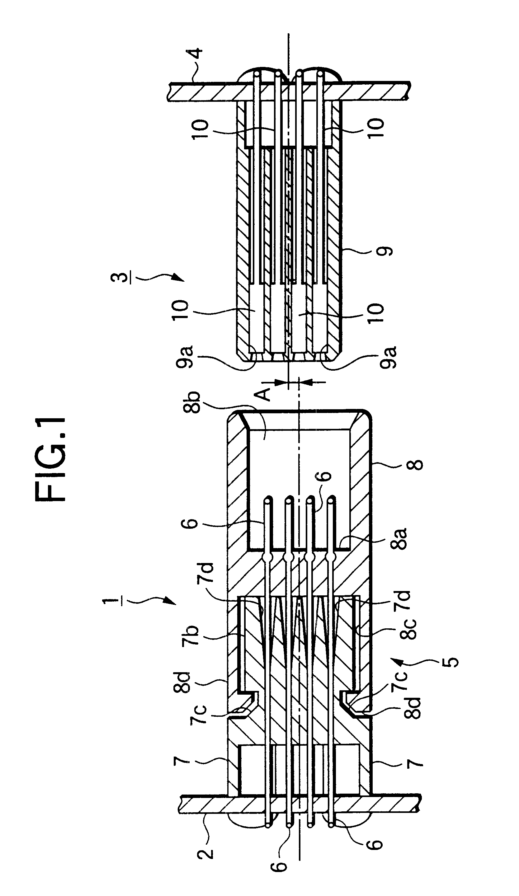 Printed circuit board connector