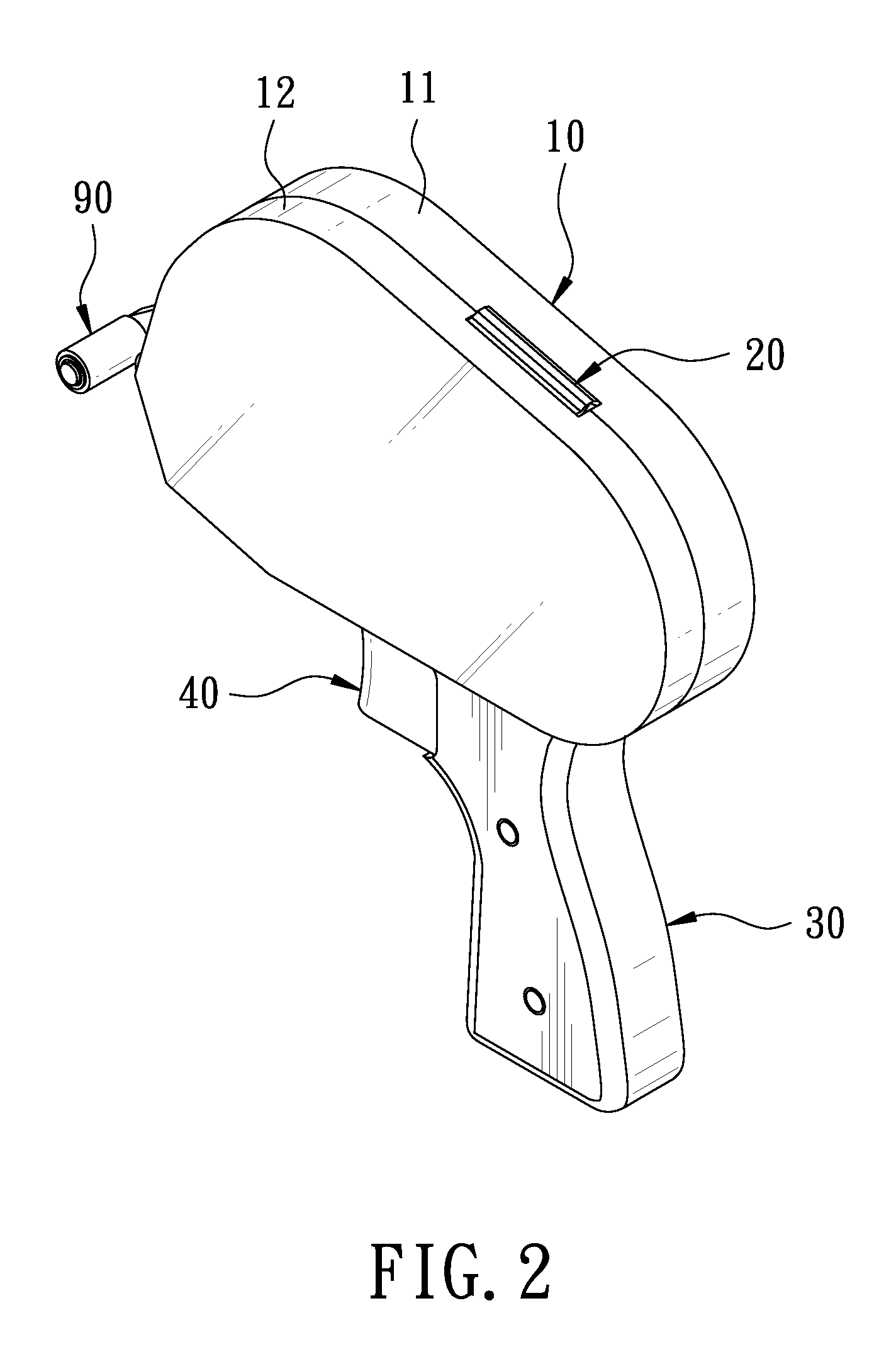 Double-sided adhesive tape dispenser