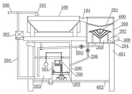 Reflux defoaming device for electroplating process tank