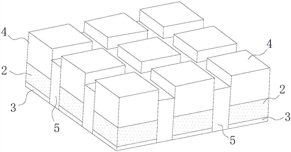 Ultrasonic transducer, focused transducer and focused transducer manufacturing method