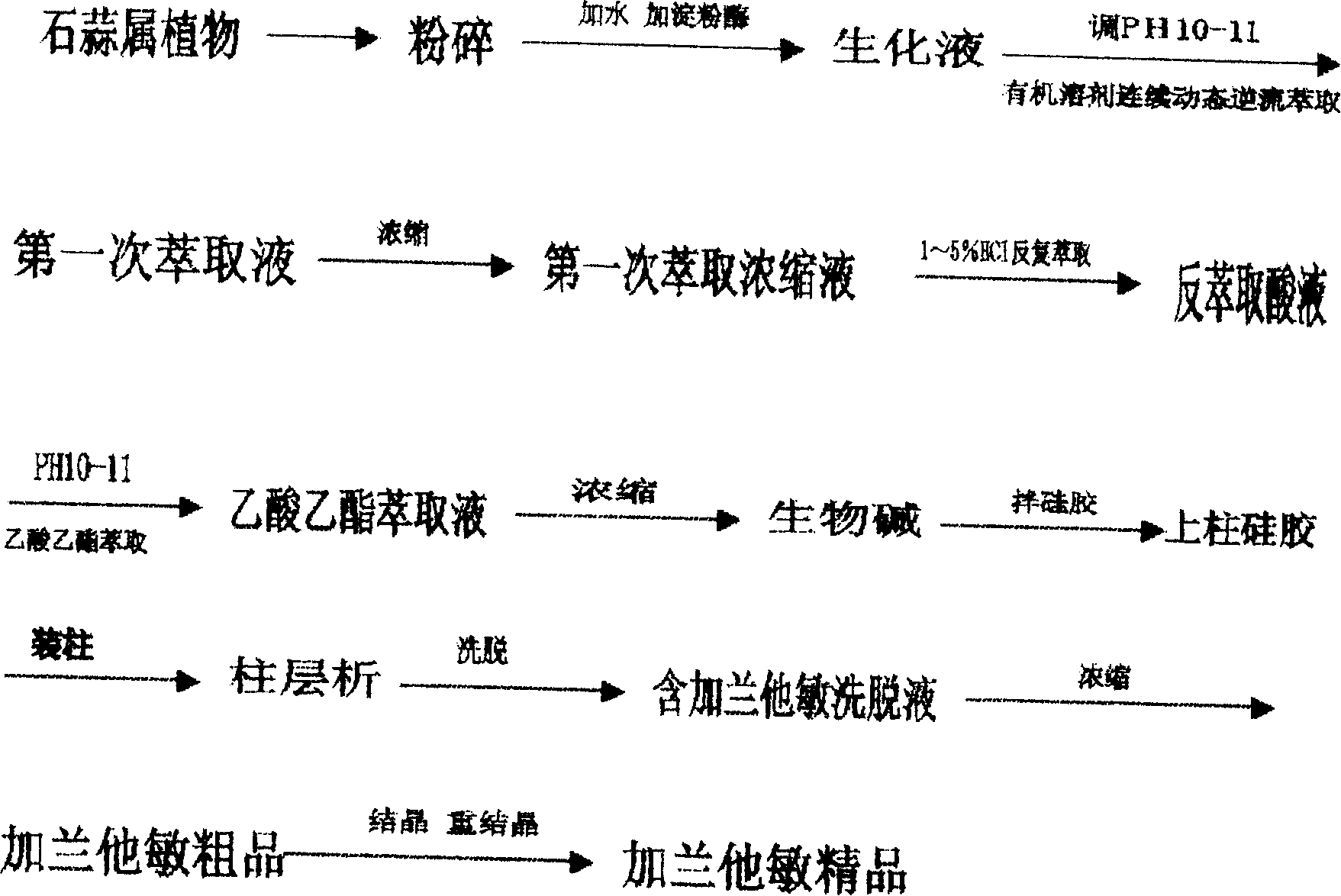 Galantamin hydrobromide production method