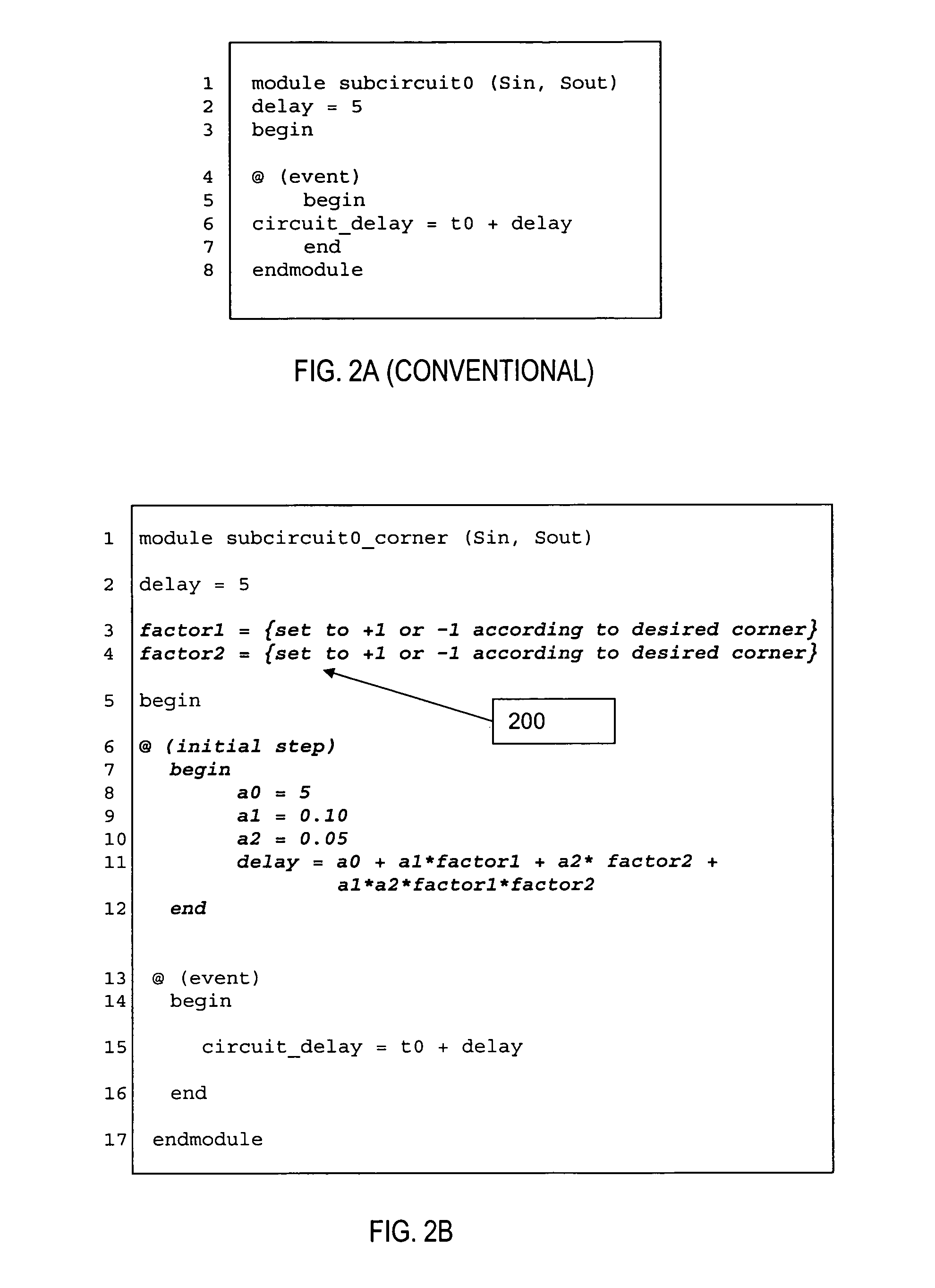 Hardware description language (HDL) incorporating statistically derived data and related methods