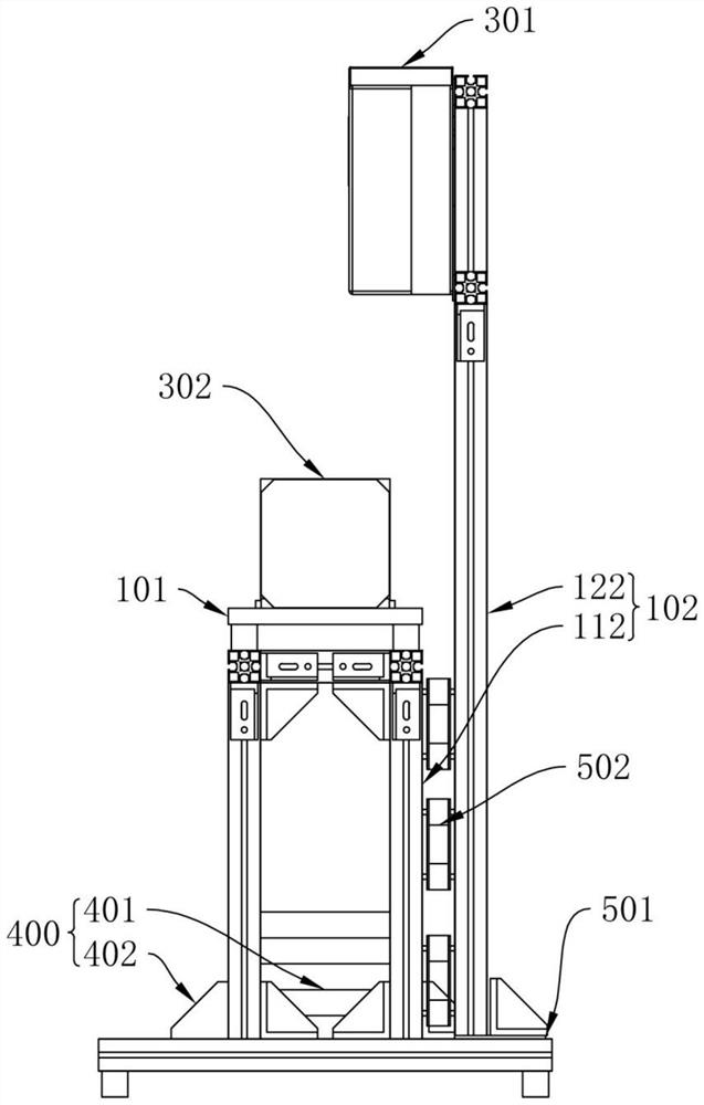 Motor testing device and testing method