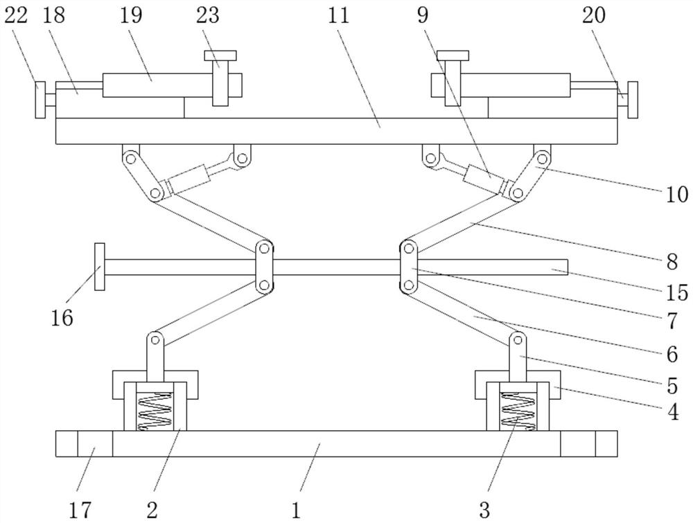 Mechanical equipment leveling device