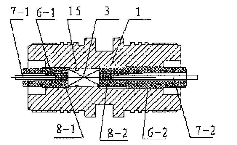 Detonation energization explosion-propagating device for perforating gun string