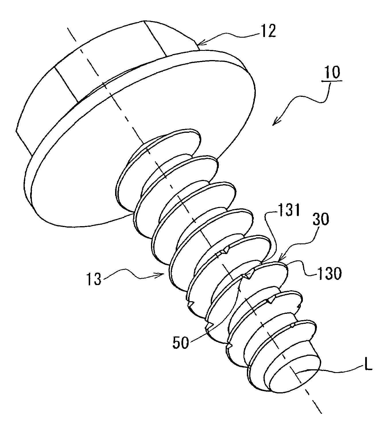 Tapping screw