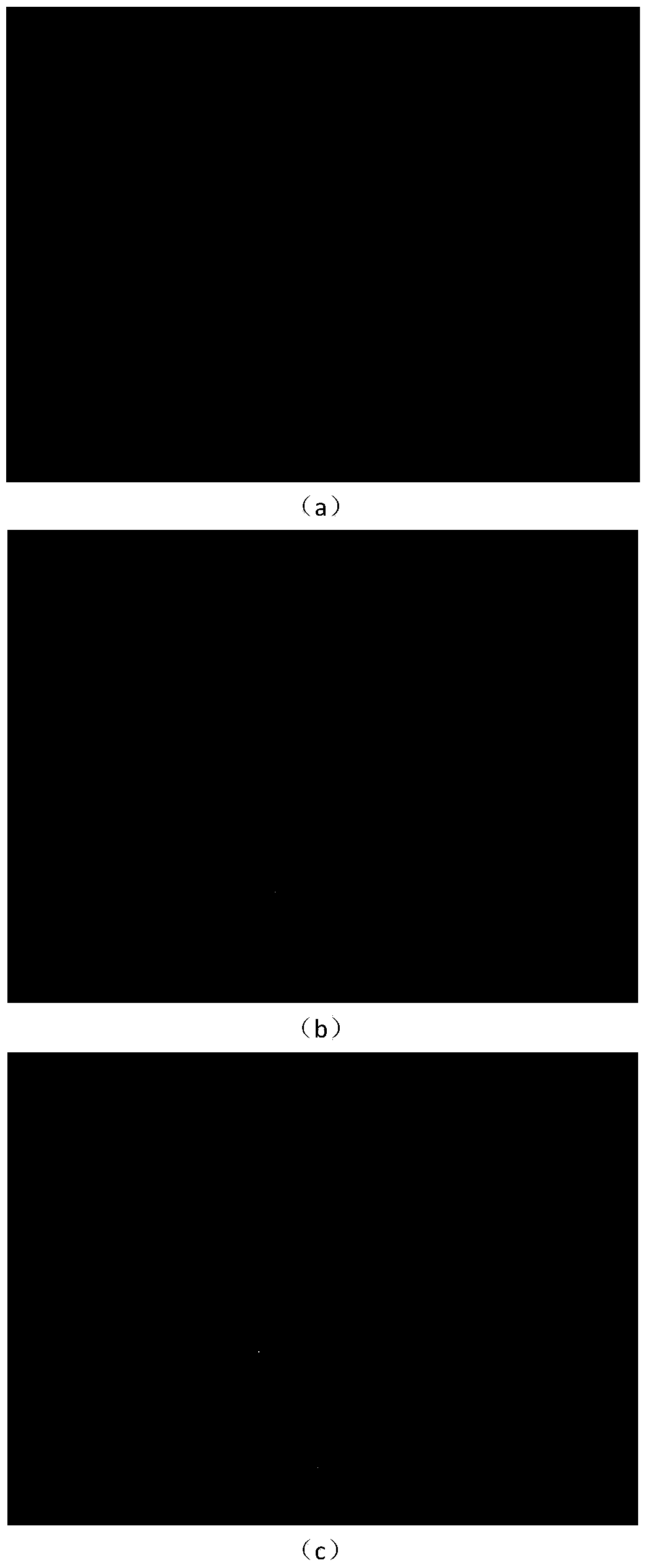 Method for quickly segmenting effective region of palmprint on line based on direction detection