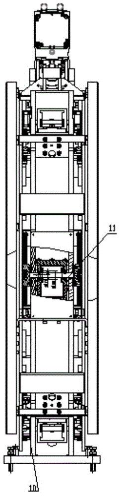 Tread transfer ring of tire building machine