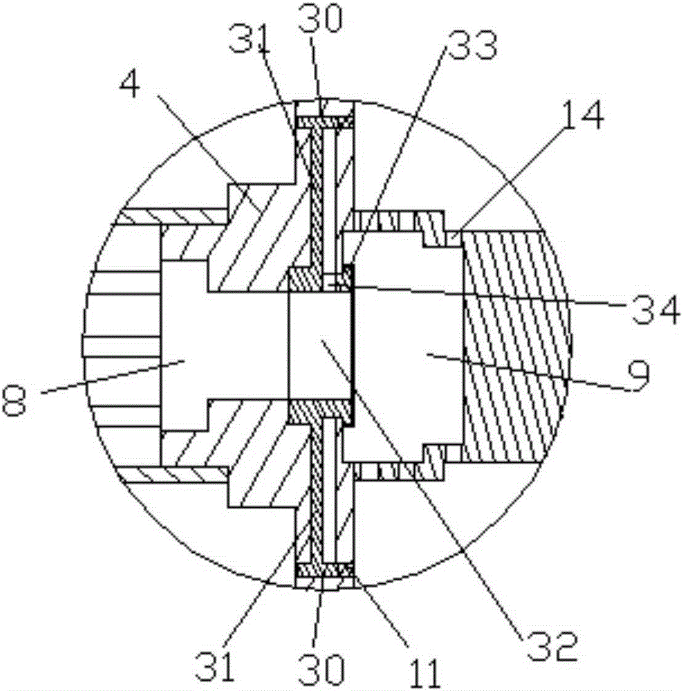 Puncture outfit used in parathyroid hormone or lymph gland operation