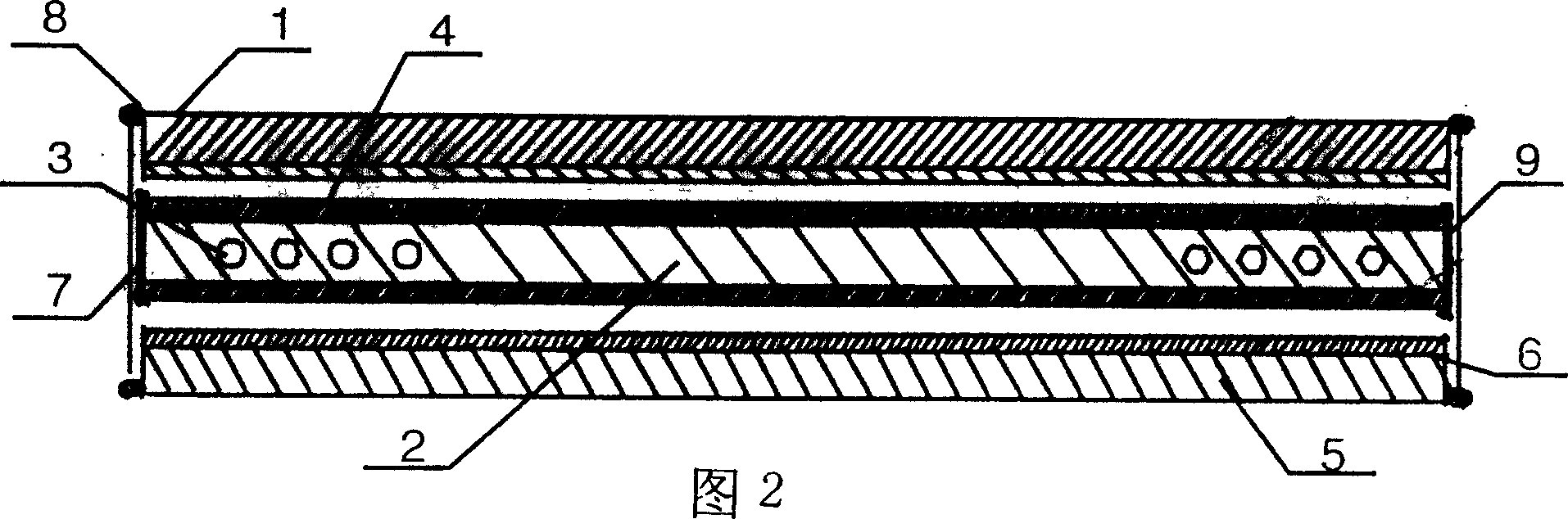 LED subdued planar panel displaying (illumination) devices