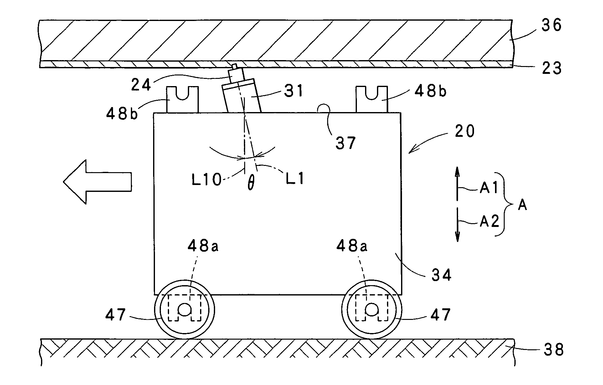 Friction stir welding device