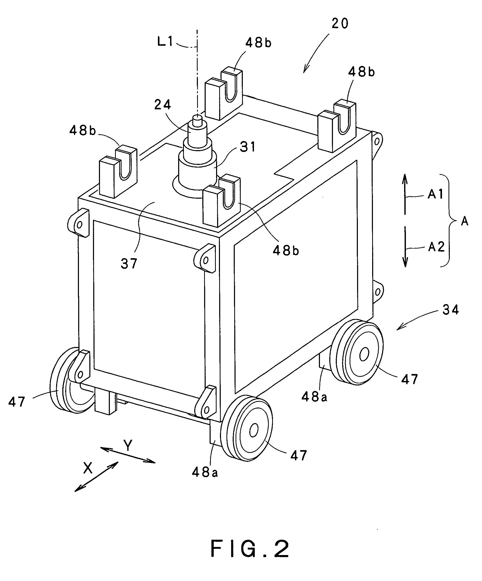 Friction stir welding device