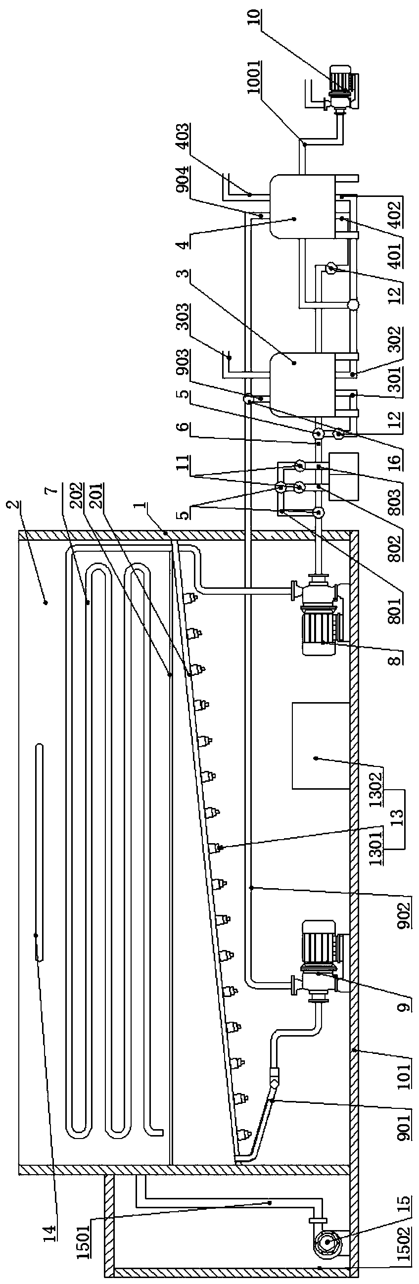 Medical equipment sterilizing device