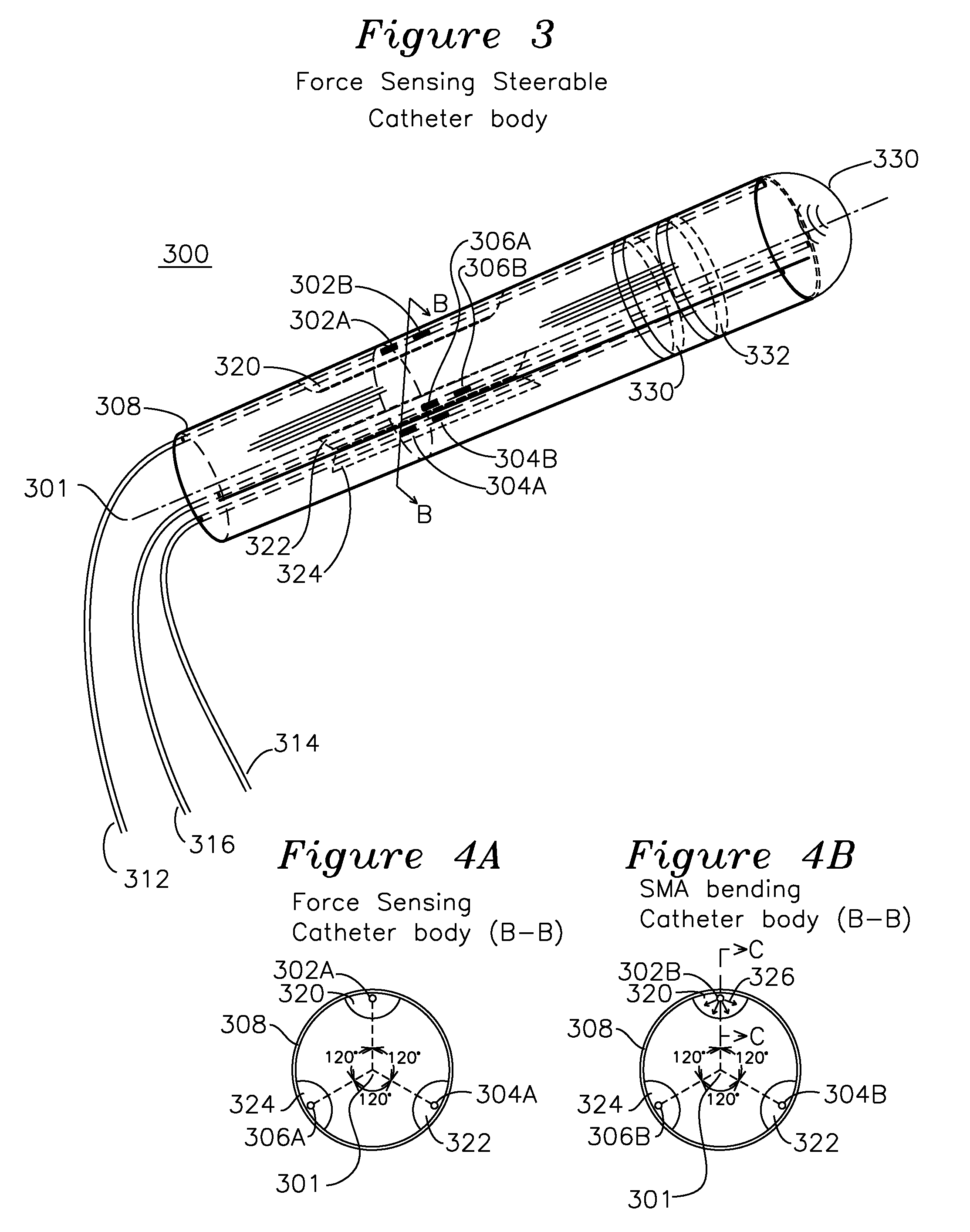 Steerable shape sensing biopsy needle and catheter