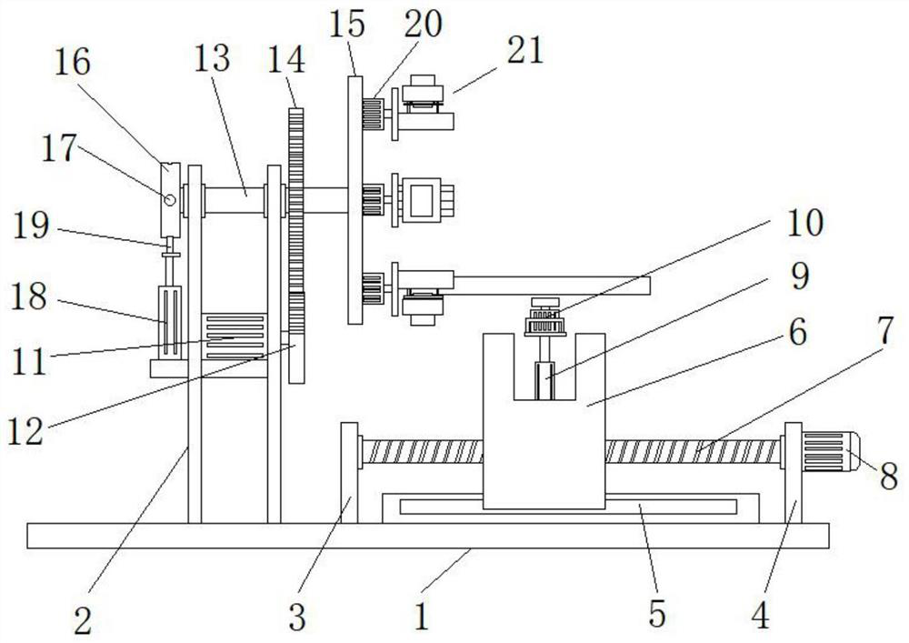 Hardware pipe fitting surface polishing device