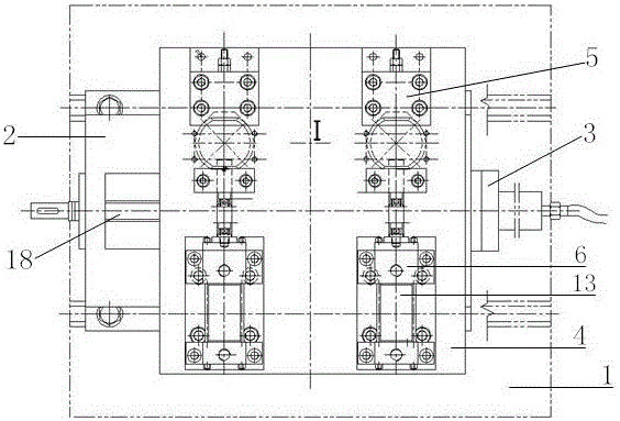 Drilling and locating device for hollow spheres of sphere-connected handrail