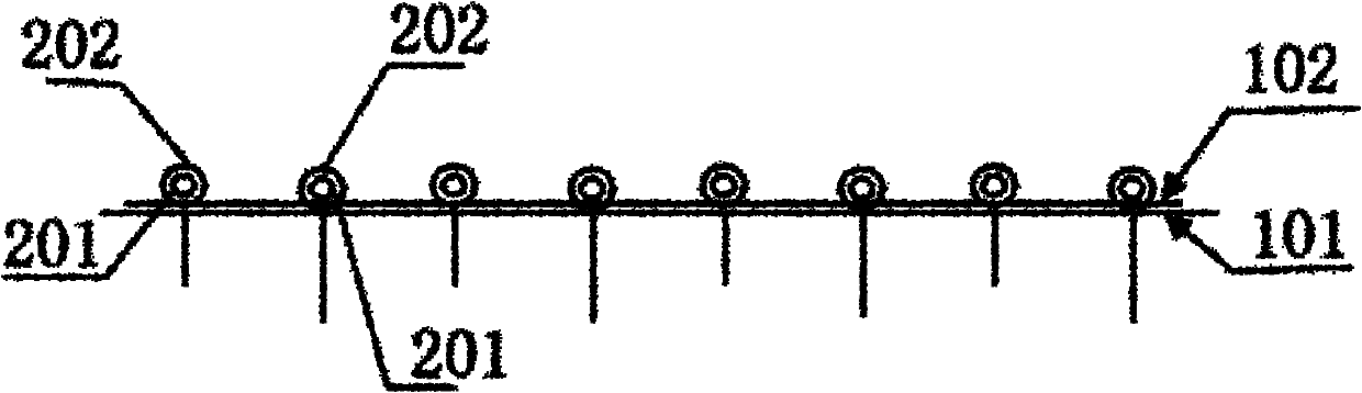 Structure of nylon polyurethane fiber sanding fabric and production method thereof