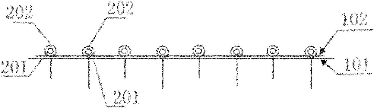 Structure of nylon polyurethane fiber sanding fabric and production method thereof