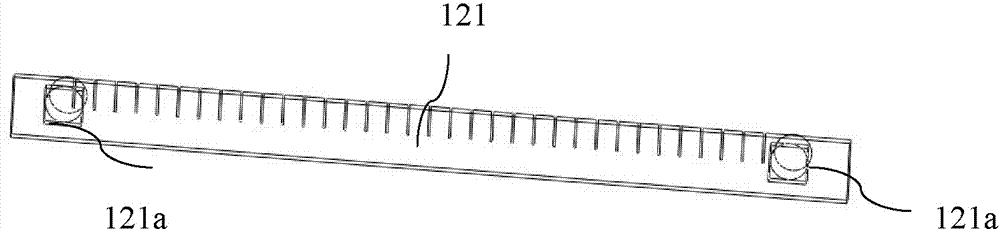 Parallel ruler for roller spacing adjustment