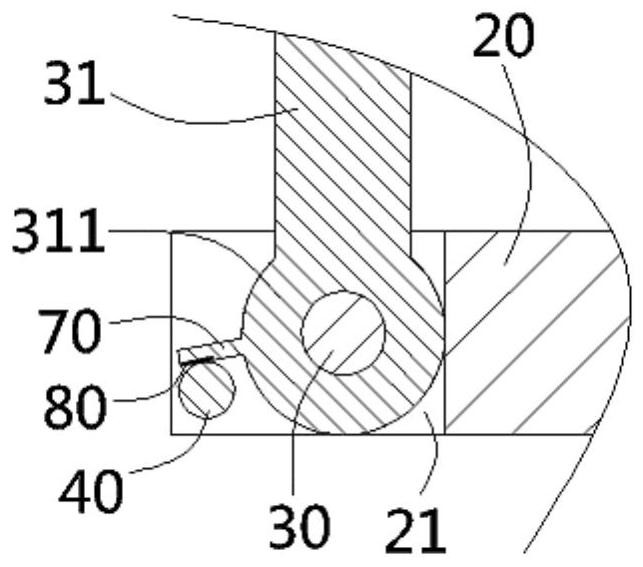 Ear turnover equipment for garment machinery