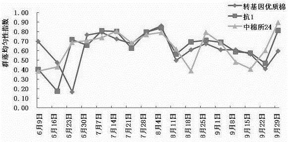 Method for evaluating safety of transgenic cotton on organisms