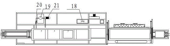 Full-automatic ultrasonic cleaning machine for nickel-based conductor materials