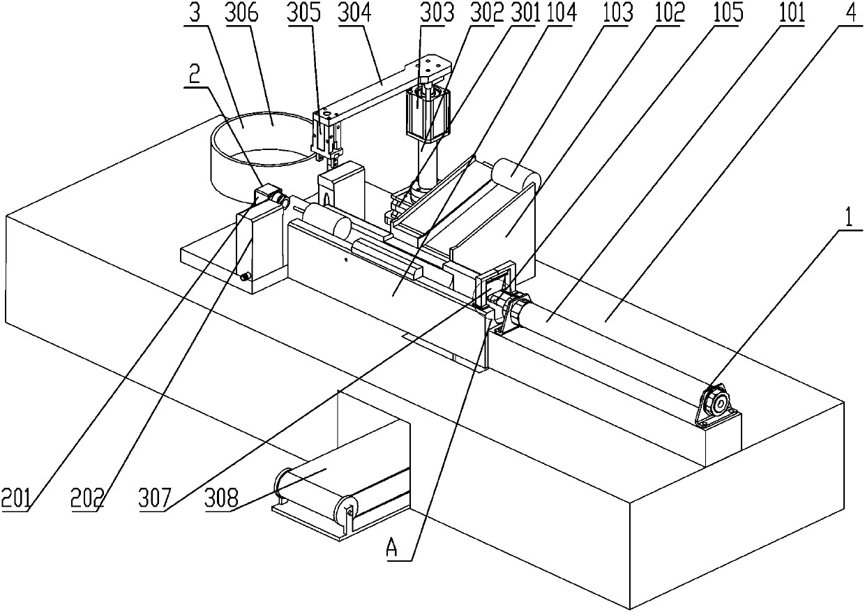 Small direct current motor shaft length detection device and method