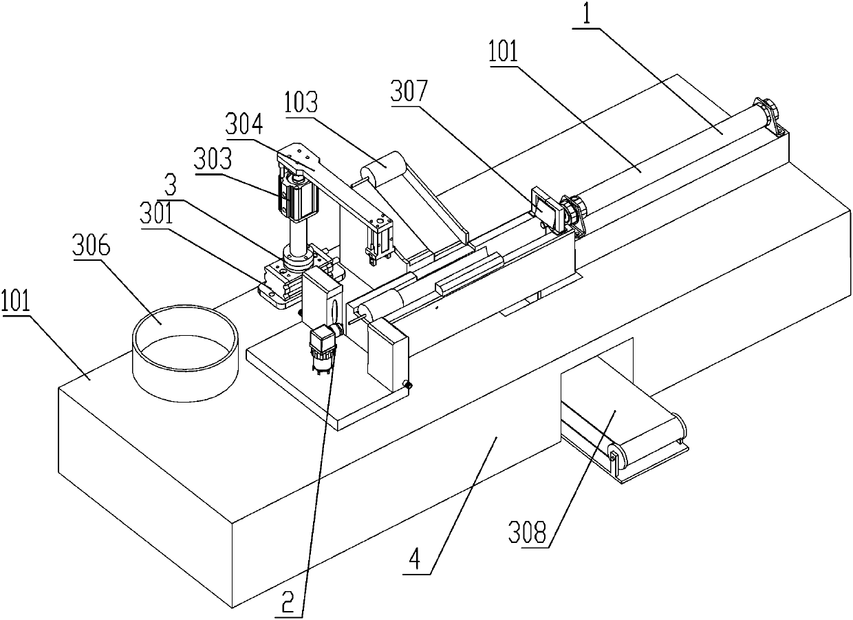 Small direct current motor shaft length detection device and method