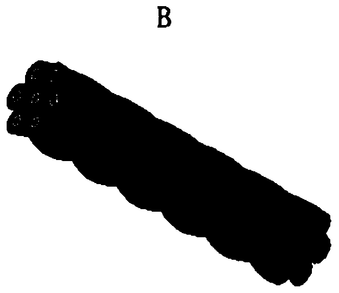 An electromagnetic shielding cable