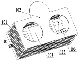 Full-automatic rope net belt storage box