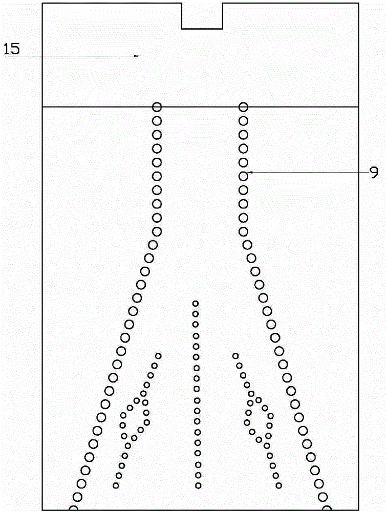 Amplitude-calibrated packaged sandwich antenna with embedded plated though holes