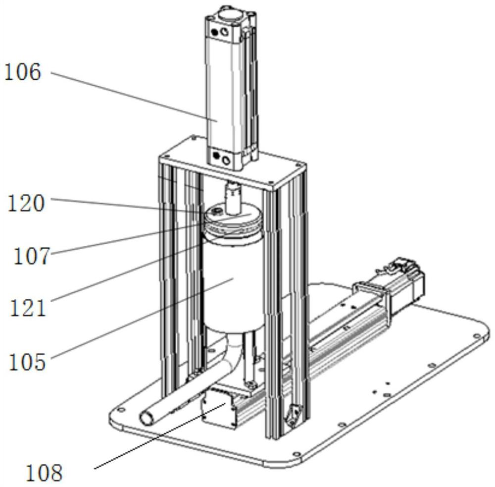 An automatic metering glue application system