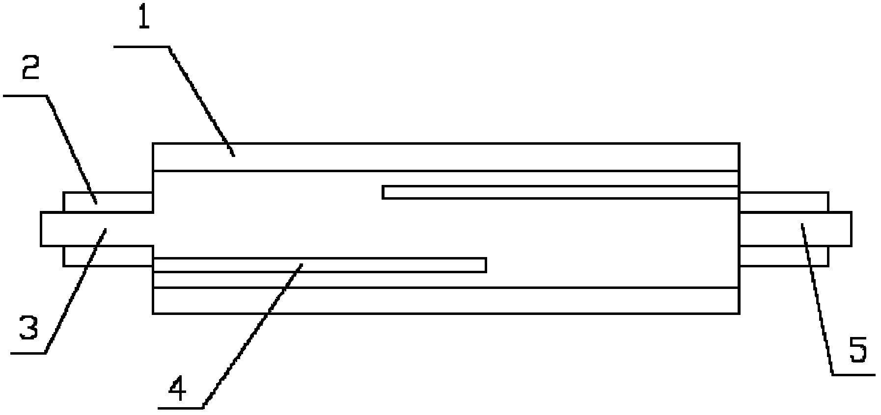 Preheating device for film