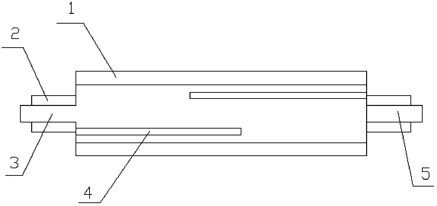 Preheating device for film